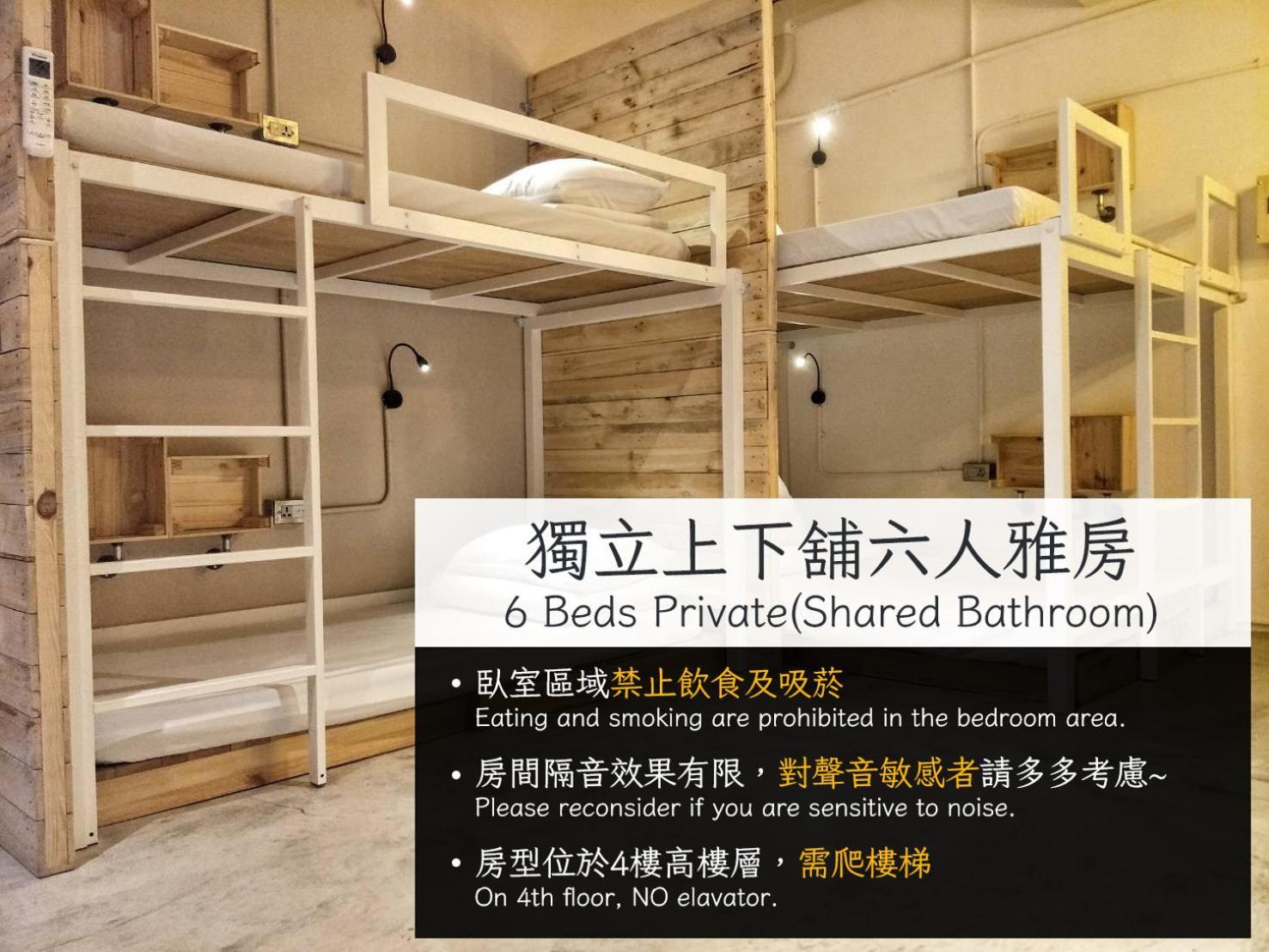62巷背包客棧 Lane62 Hostel Longjing Eksteriør bilde