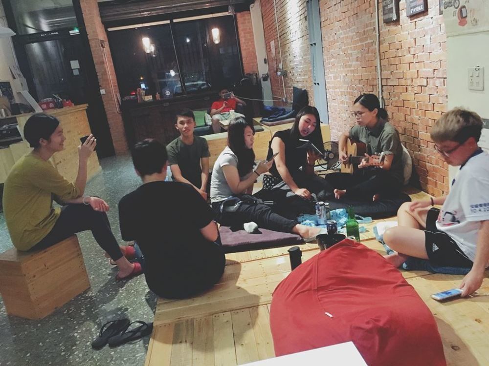 62巷背包客棧 Lane62 Hostel Longjing Eksteriør bilde